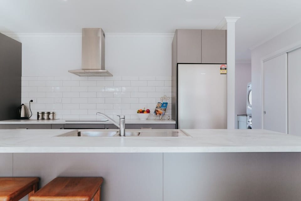 Modern kitchen with quality appliances