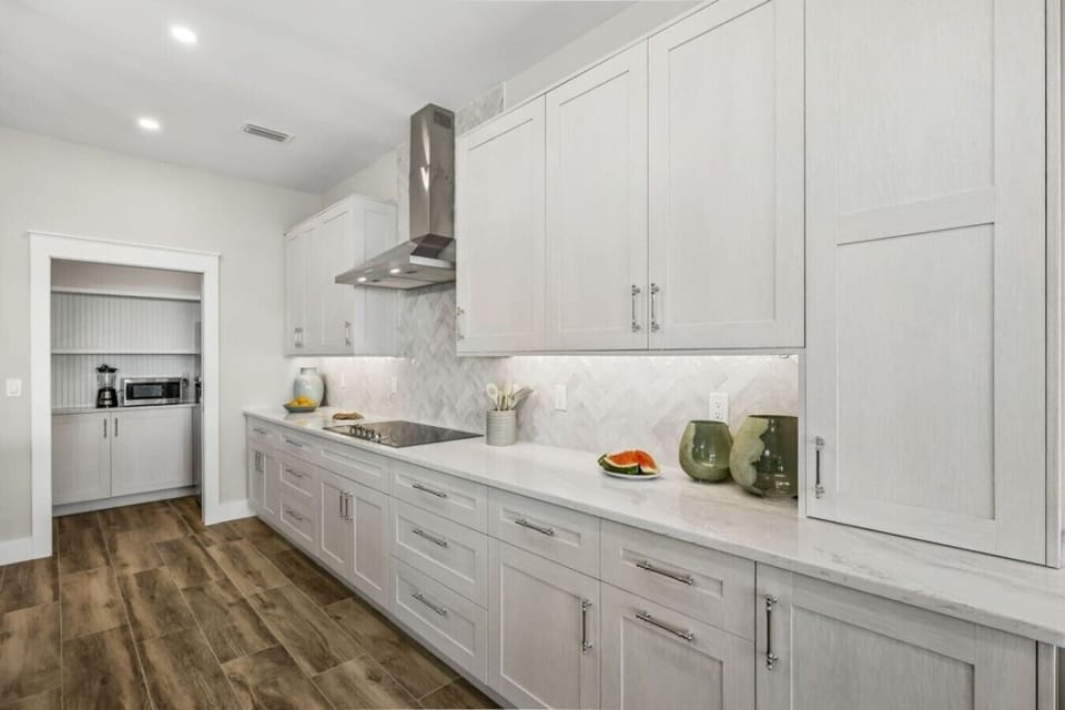 Spacious kitchen
