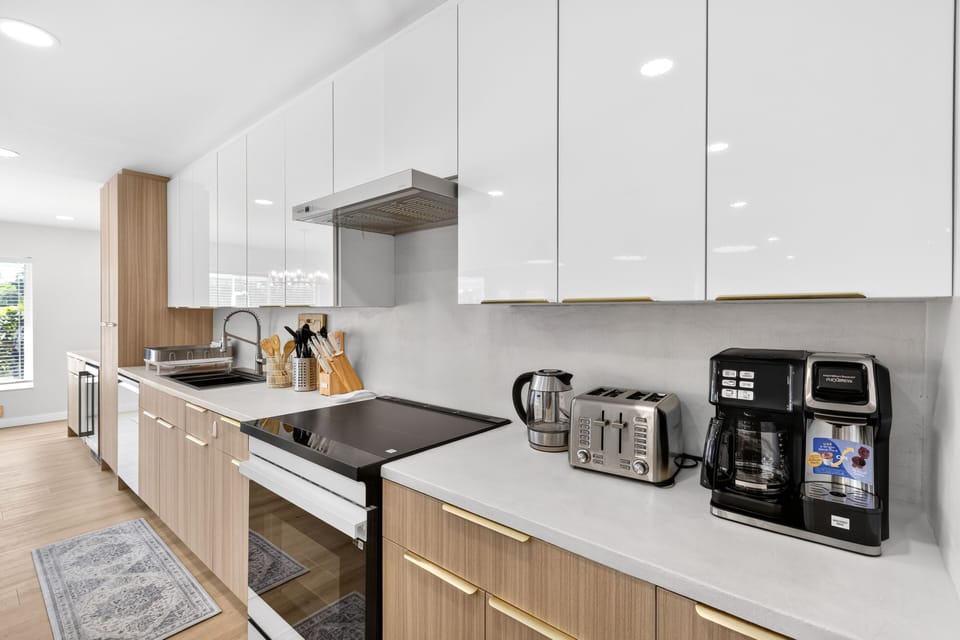 Family House, Patio | Private kitchen | Coffee/tea maker, electric kettle