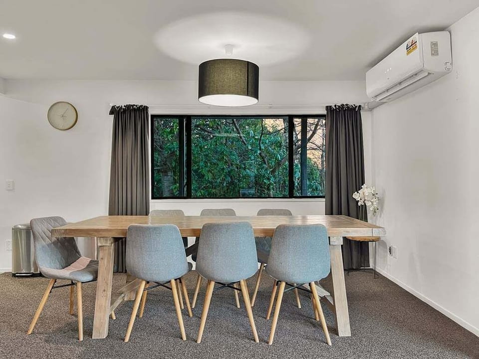 Spacious dining area for shared meals