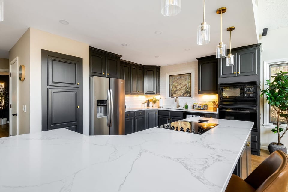 Modern style with plenty of room to cook, entertain, and unwind