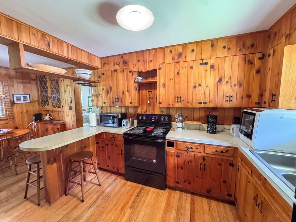 Kitchen with Bar seating