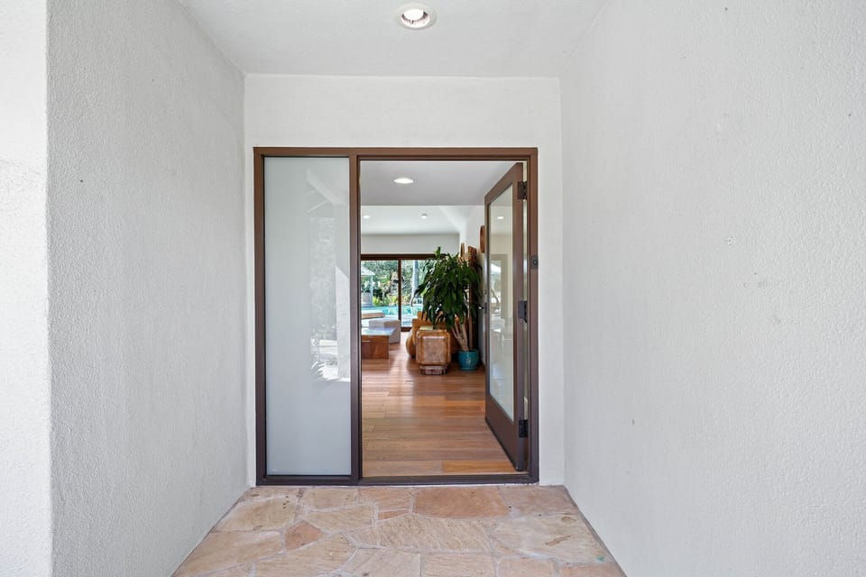 Hallway view.