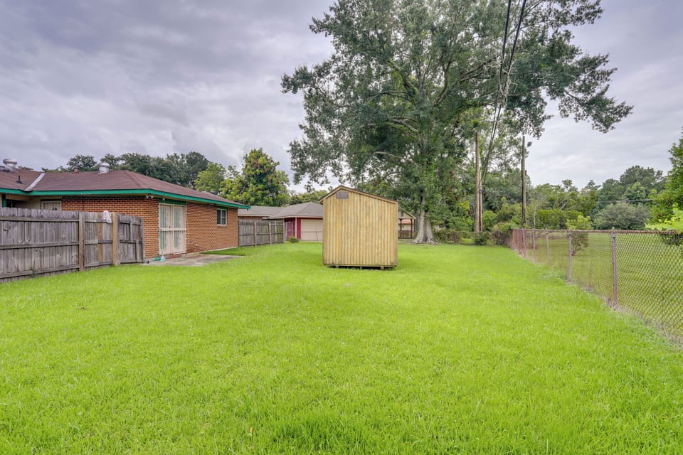 Fenced-In Yard