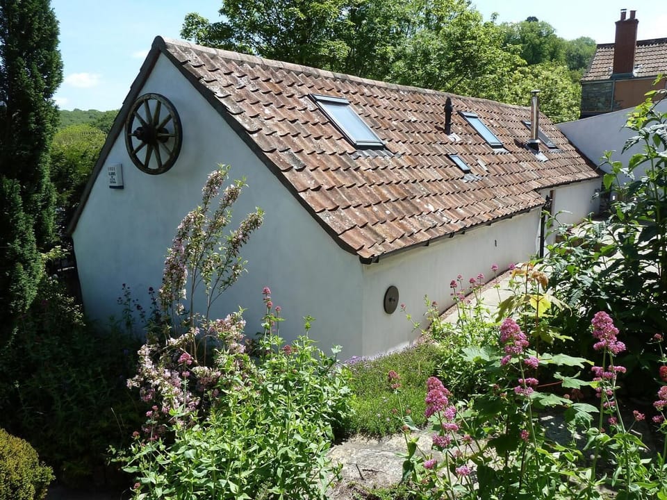 View towards the barn