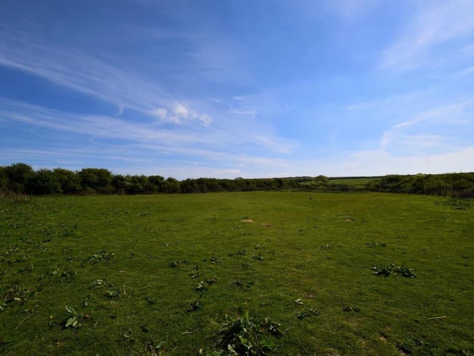 Enjoy the 12 acres of rolling countryside with your four legged friends 