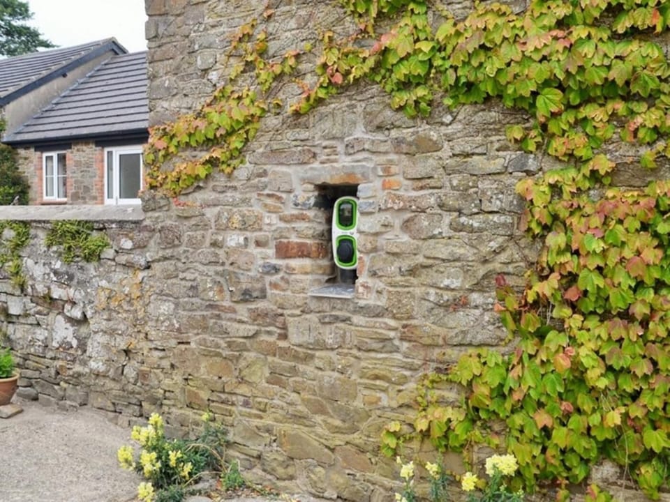 Shared car charging point
