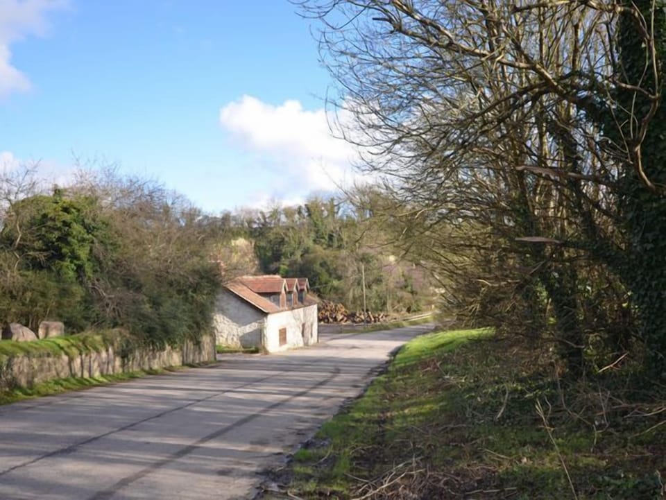 View towards the cottage