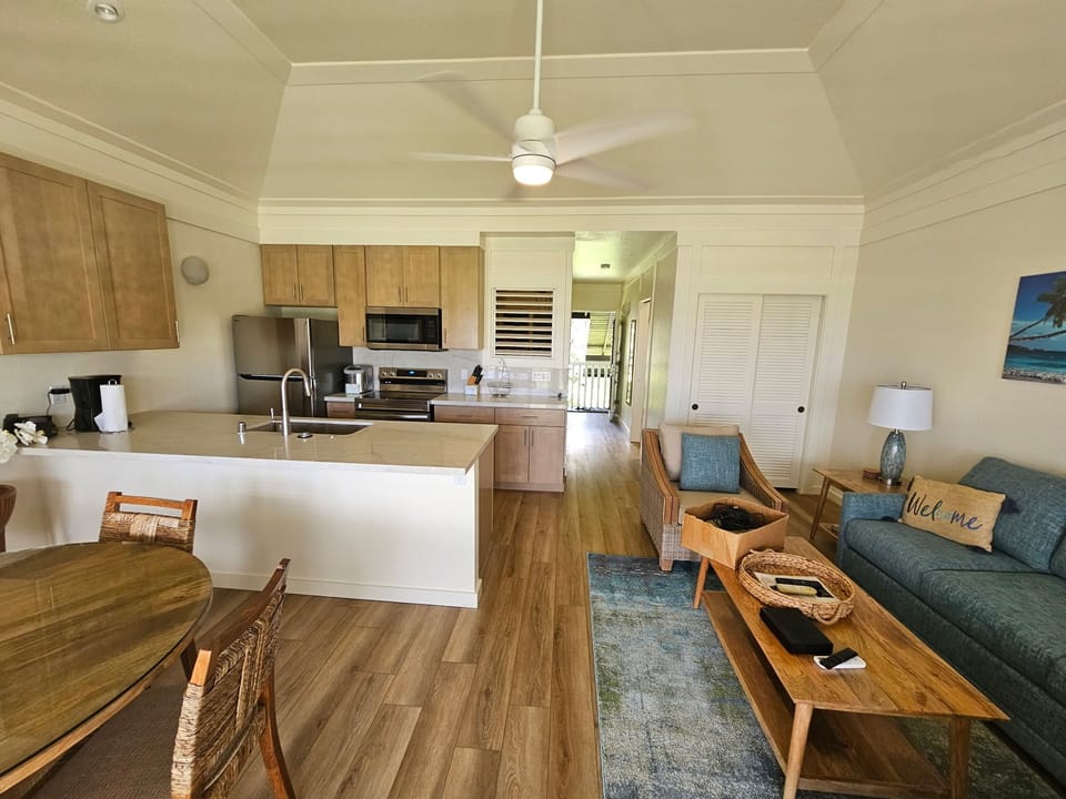 Large open floor plan
