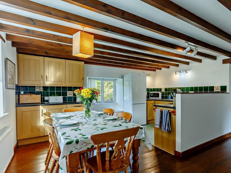 Ample dining space