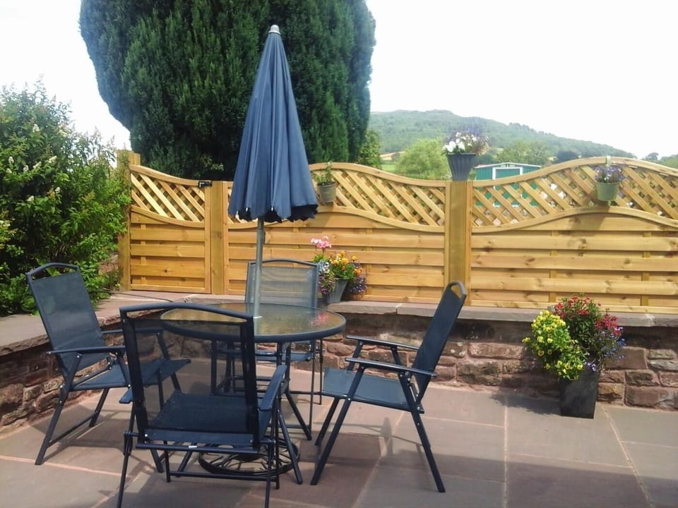 Private patio area where you can soak up the sun 