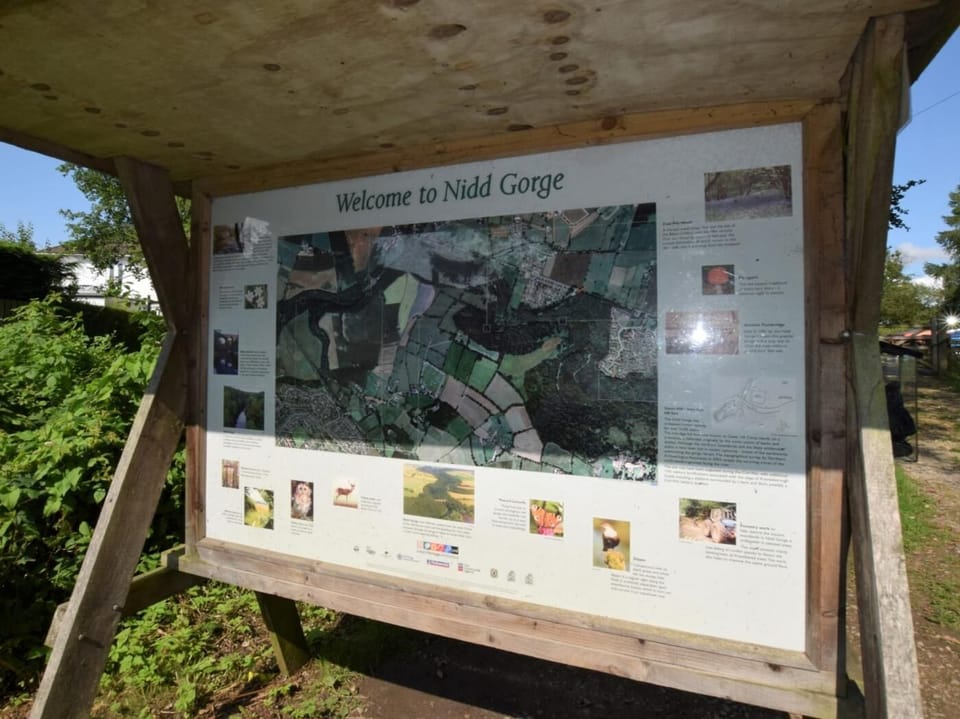Nidd Gorge sign