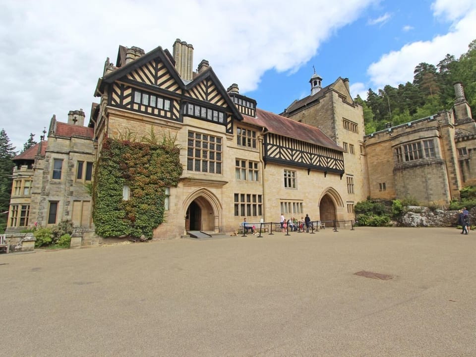 Cragside House only a mile away 