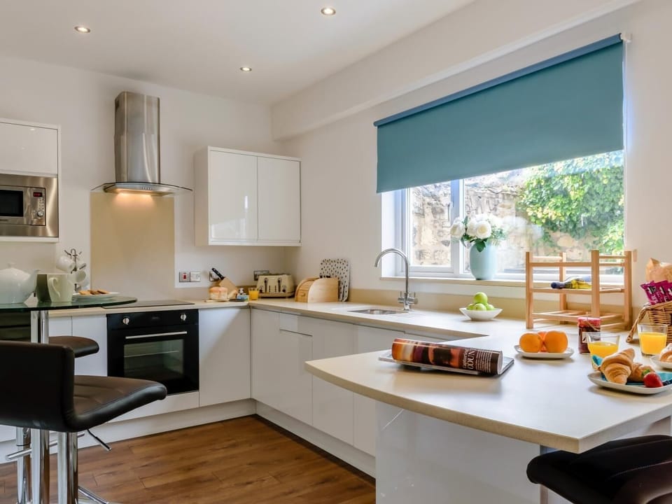 Breakfasting kitchen which is light and bright