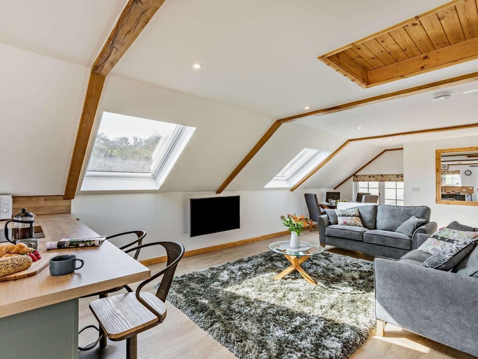 Modern, open plan living space