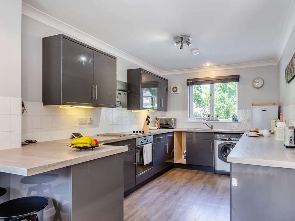 This kitchen has everything you need and more for family holidays