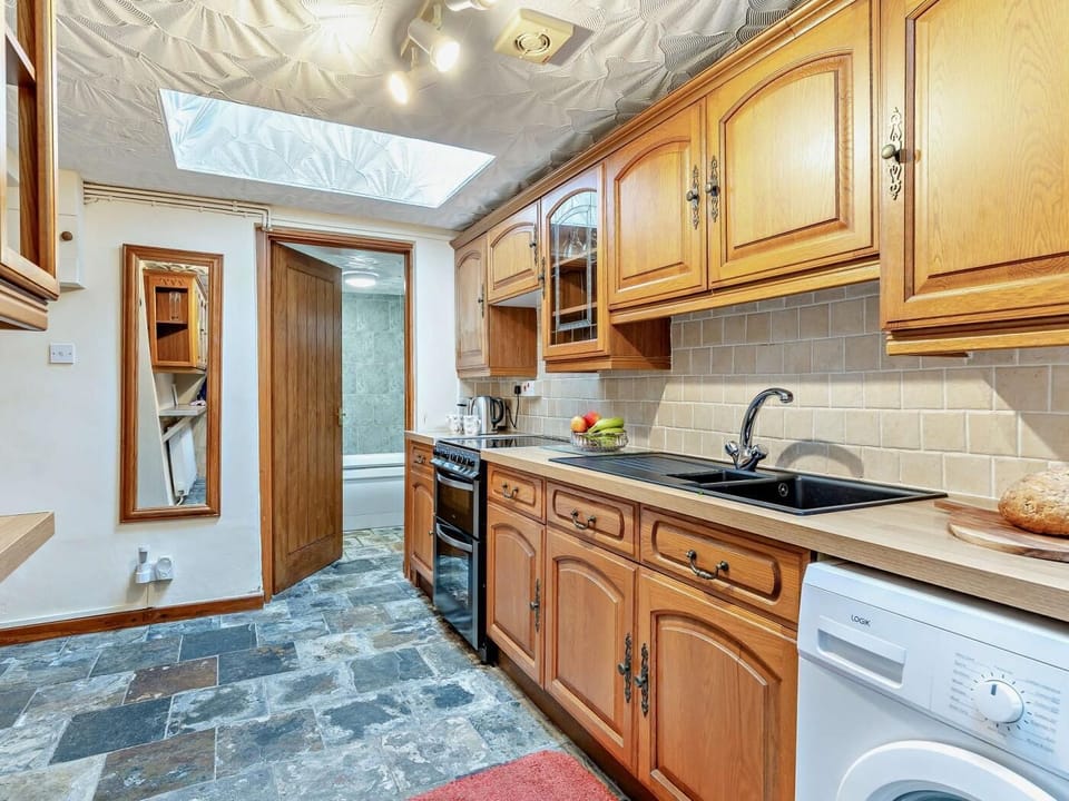 Large fully equipped kitchen