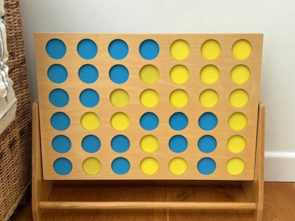 Giant connect 4 will keep the whole family entertained
