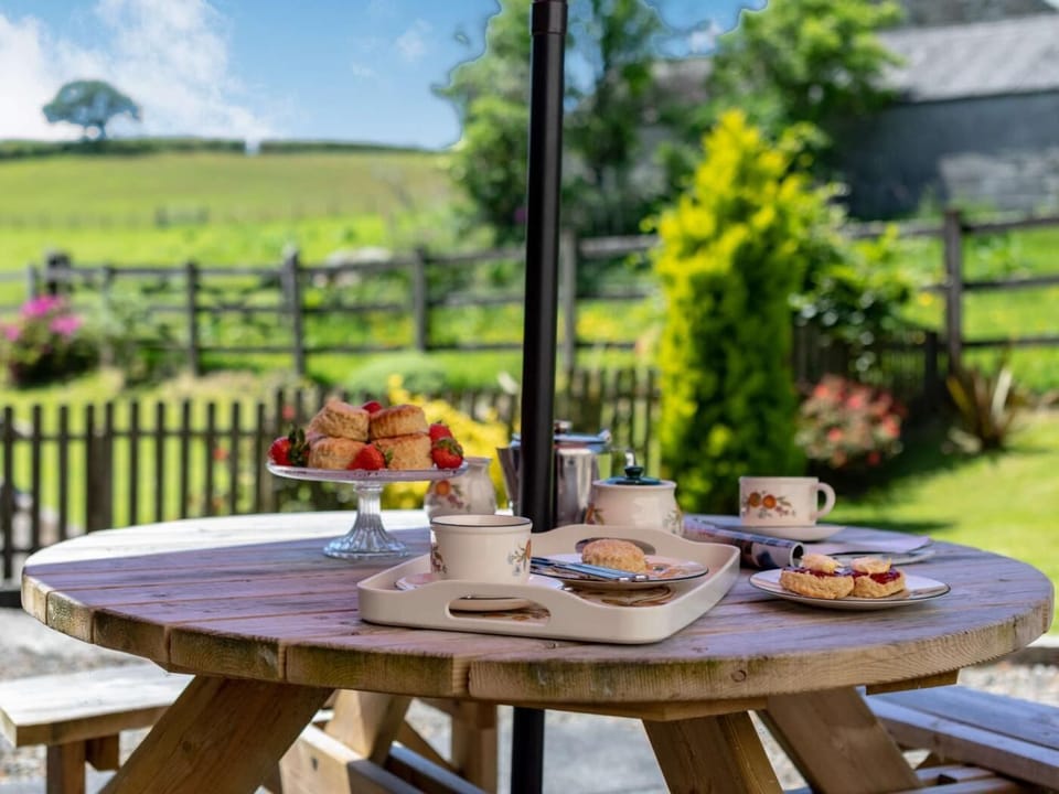 Dine al fresco and enjoy the views