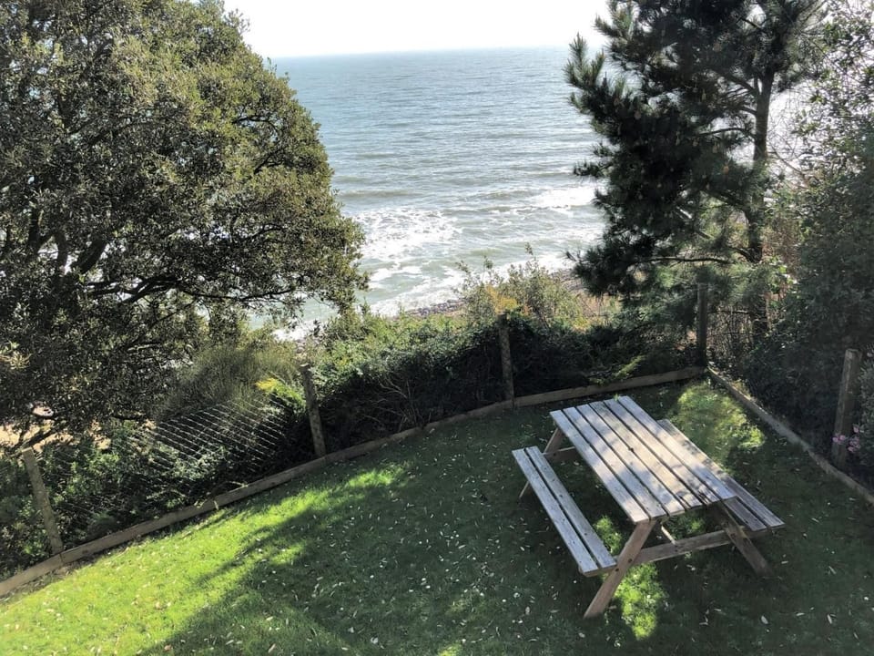 View from the balcony over the garden 