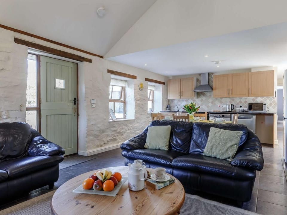 A spacious open plan layout