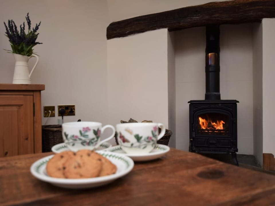 Cosy up in front of the wood burner