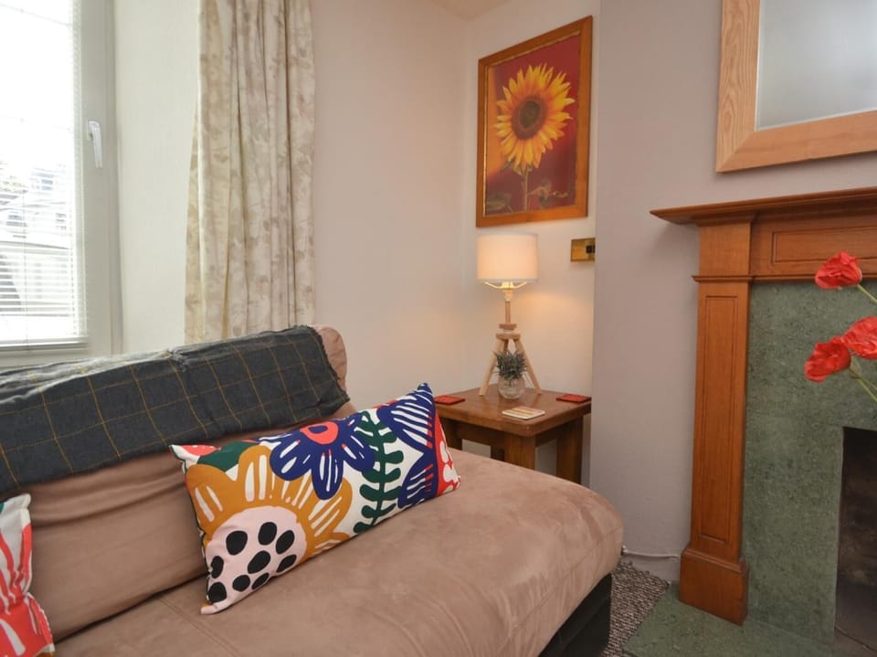 Bright lounge with space for all