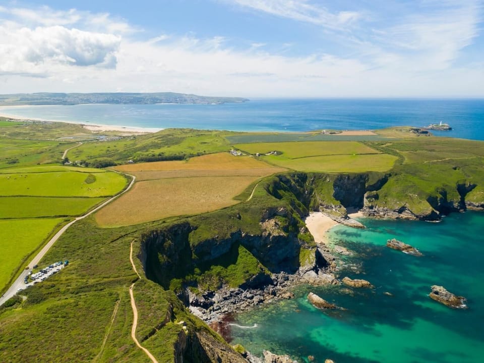 Venture along the North Coast from Portreath towards Godrevy, Gwithian and Hayle