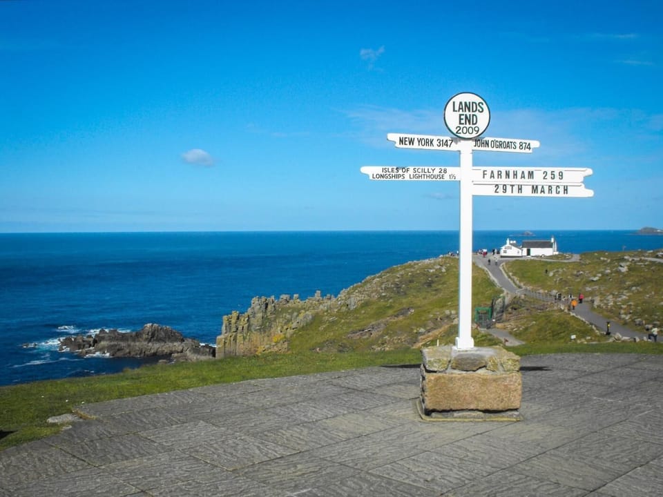 Visit the famous Land's End site