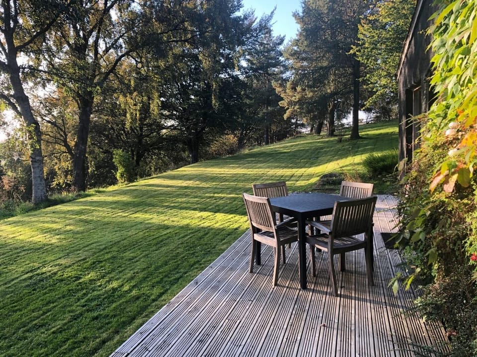 Enjoy alfresco dining
