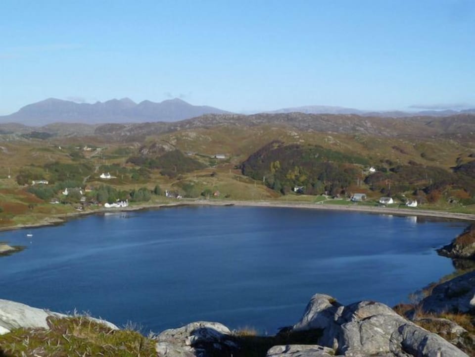 Stunning views over the bay