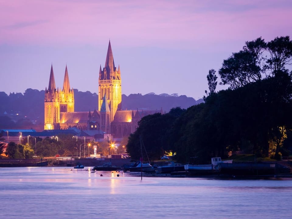 Explore pretty Truro, with it's iconic Cathedral