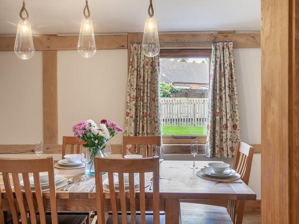 Dine in style in the dining room