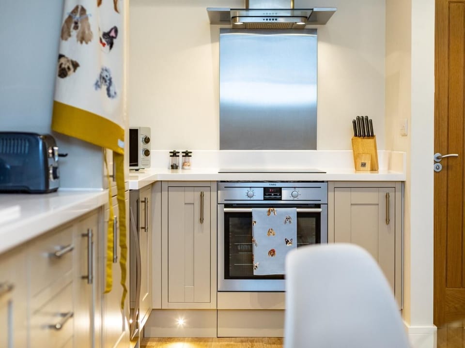 Bright kitchen area