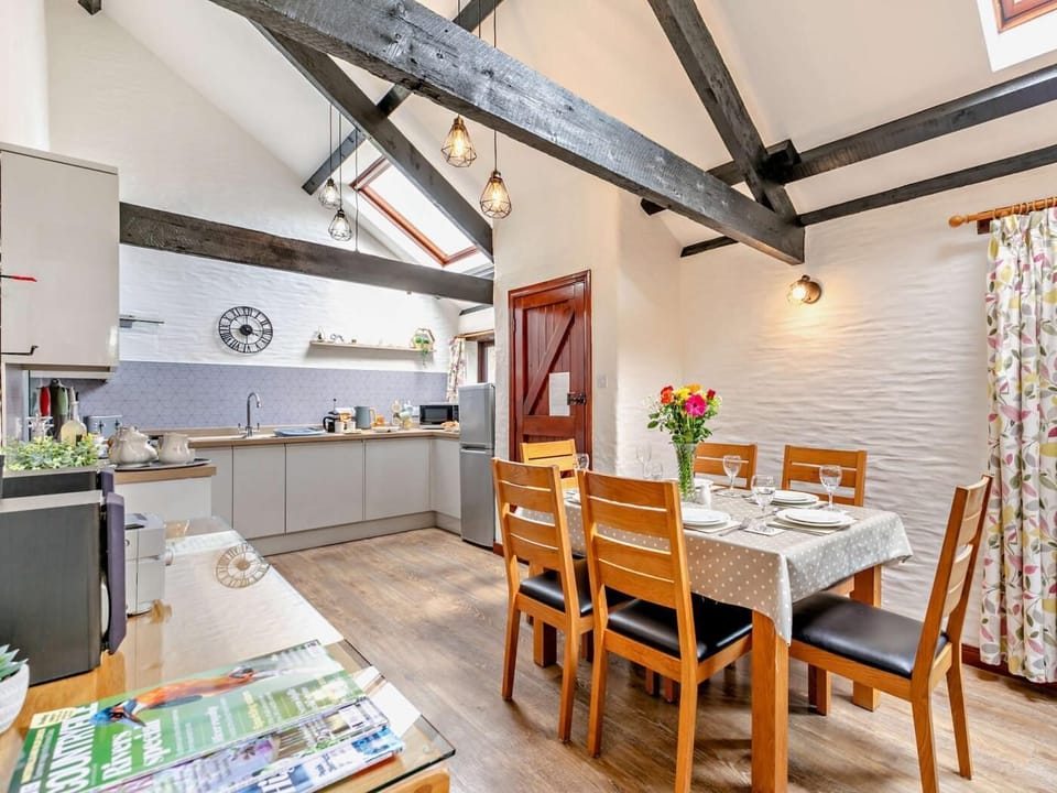 Open plan dining space