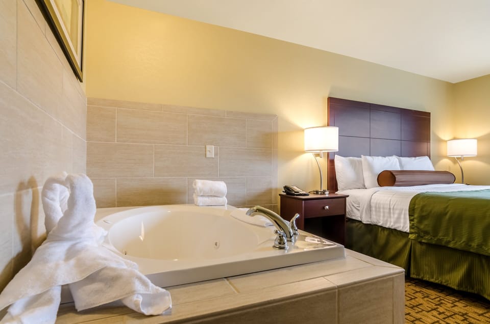 Suite, 1 King Bed, Non Smoking | Premium bedding, pillowtop beds, in-room safe, desk
