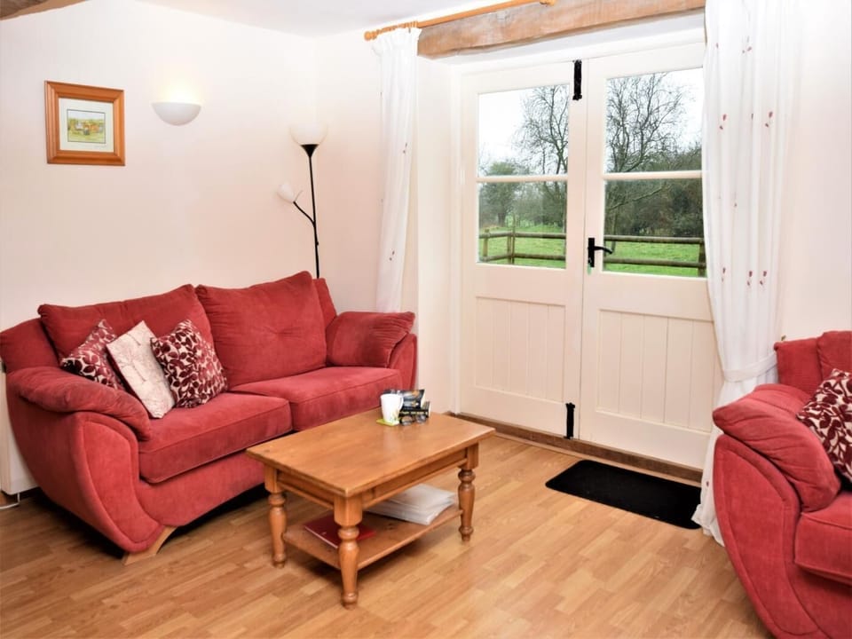 French doors to the garden