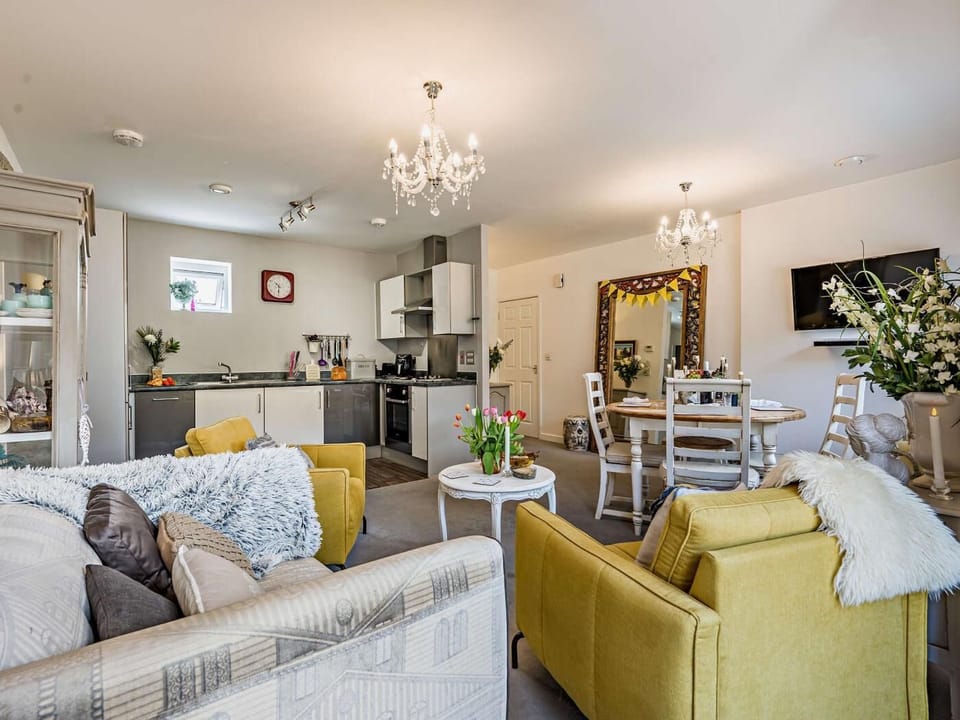 Open plan living space