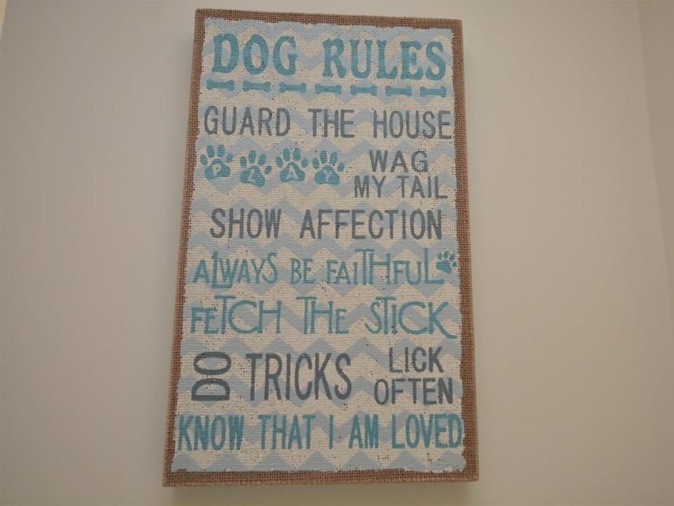 Your four legged friends will feel at home here 