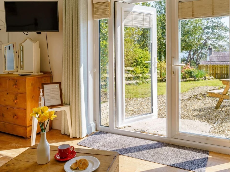 Open up the patio doors