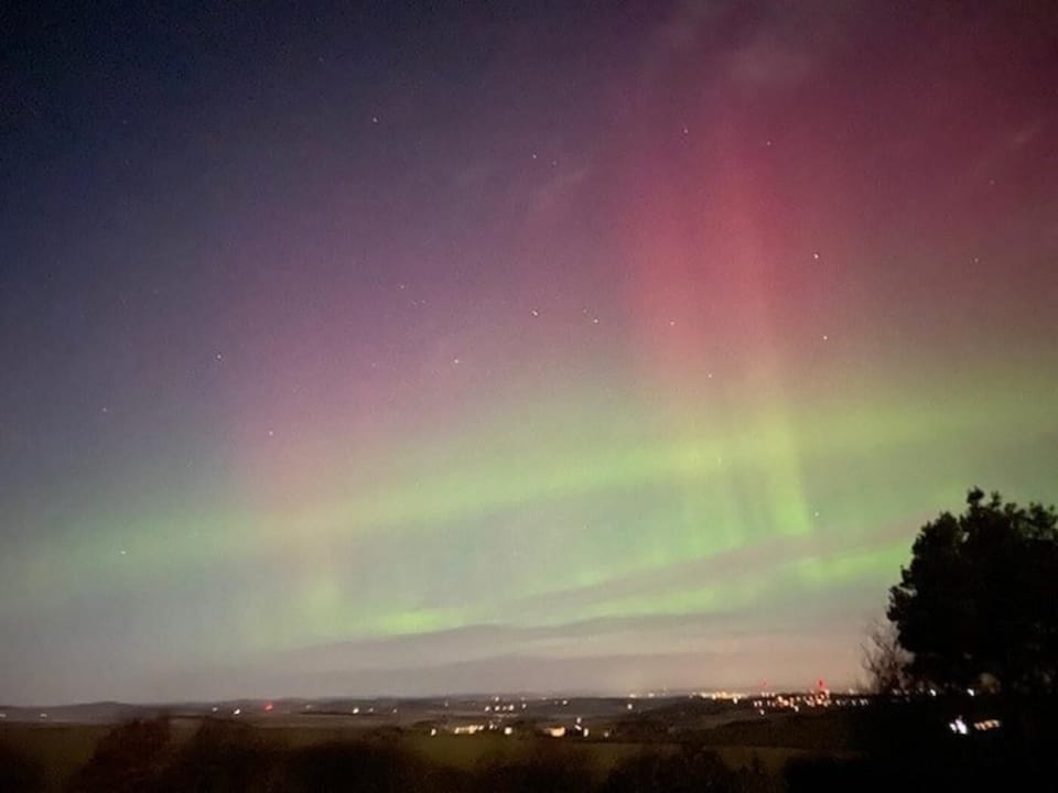 View from the Byre of the Northern Lights 