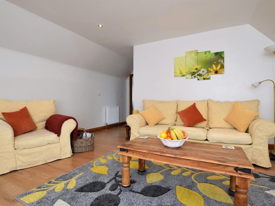 A bright and airy lounge