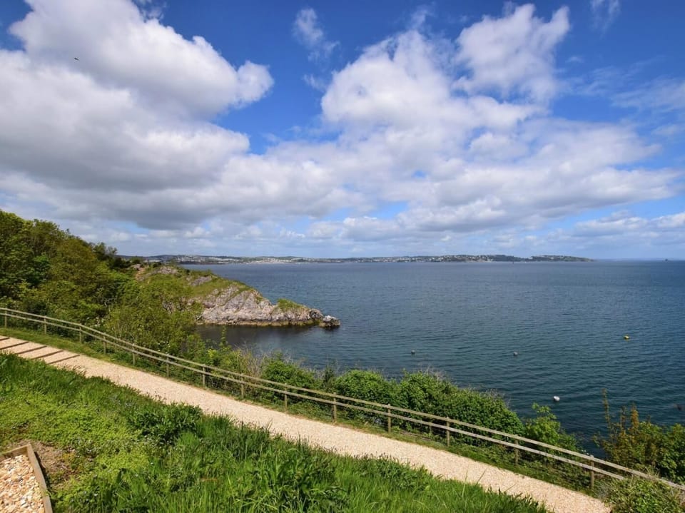Stunning views across Torbay from the onsite grounds