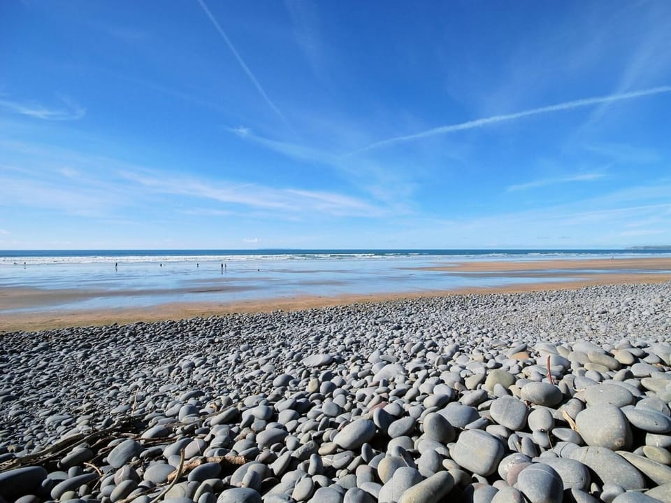 Westward Ho! beach just 12 miles