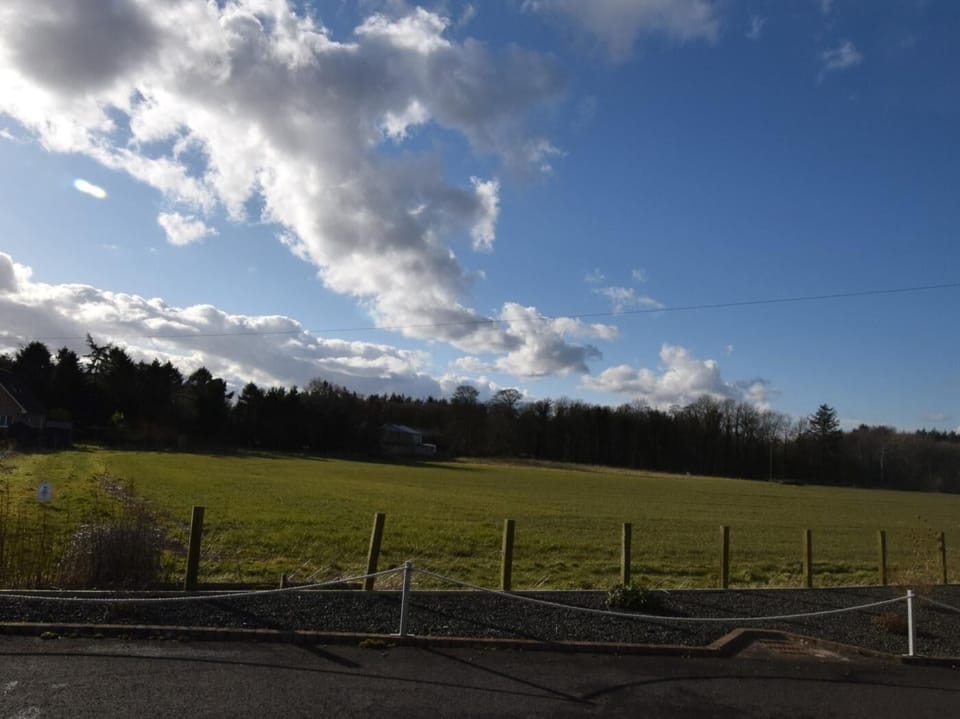 View from the property over fields 