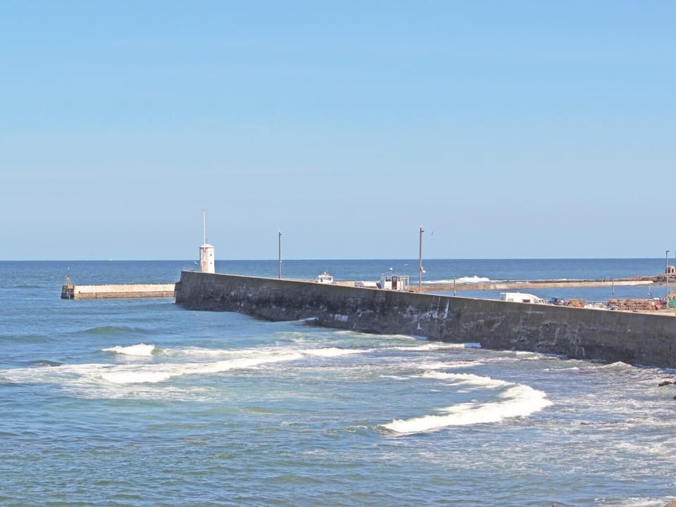 View of Seahouses Harbour 