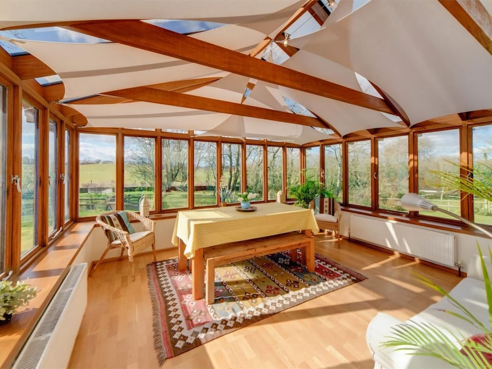Enjoy an afternoon read in the conservatory 
