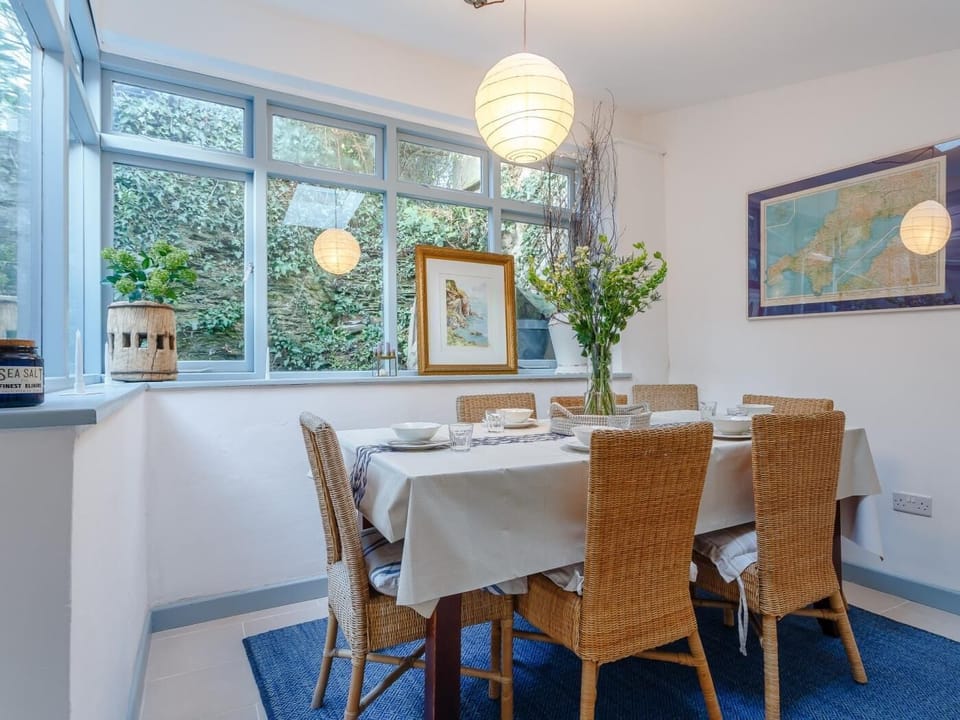Enjoy a meal around the dining table