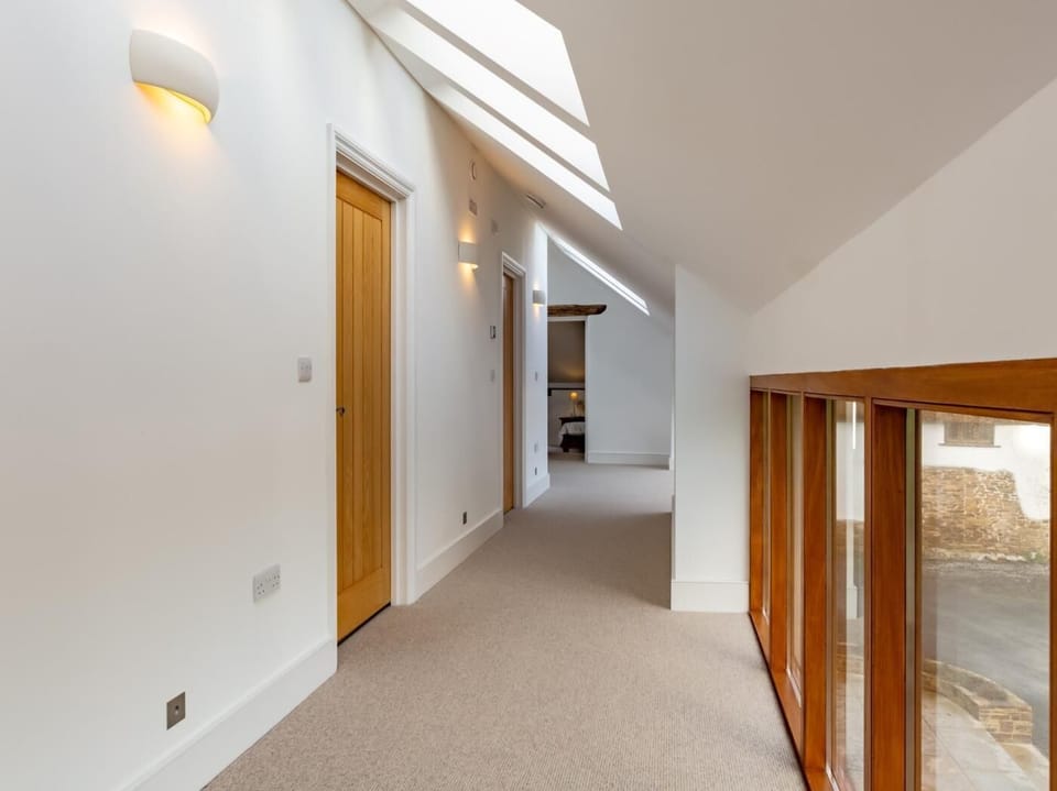 Light floods into the property