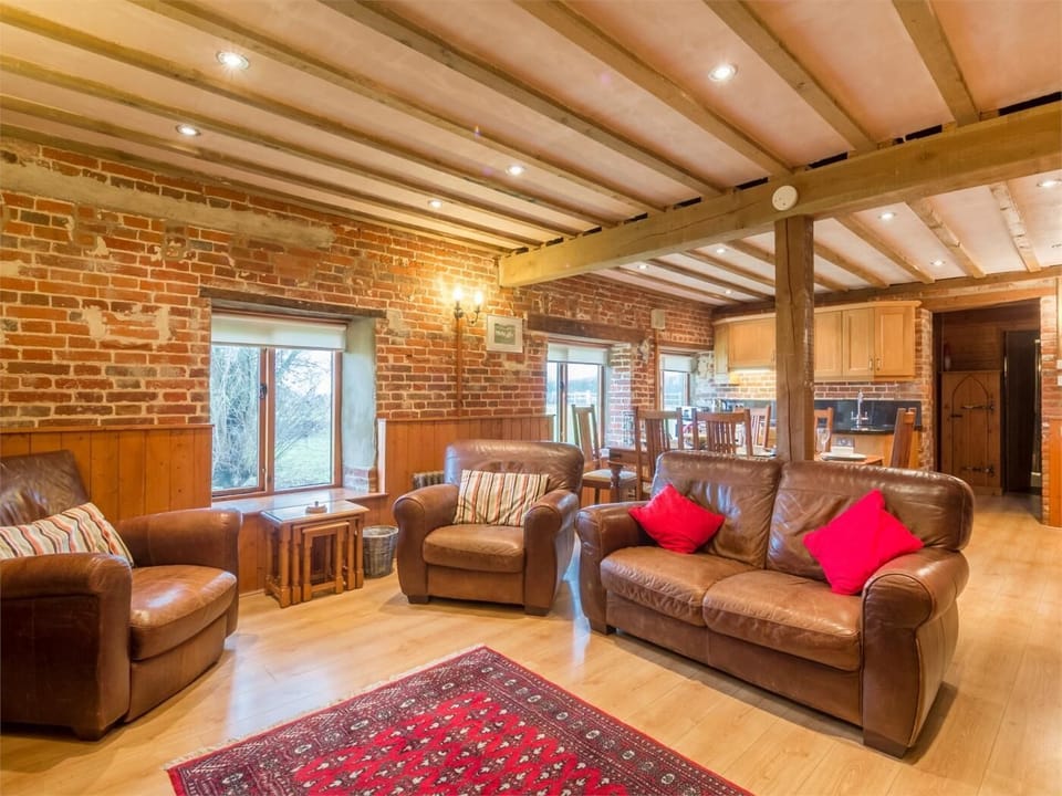 Relax on the comfortable sofas